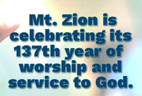 Celebrting 137 Years of Worship and Service